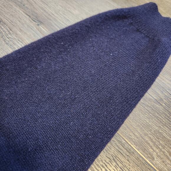 Polo Ralph Lauren Wool V-Neck Sweater Dark Navy Size XL - Picture 8 of 8